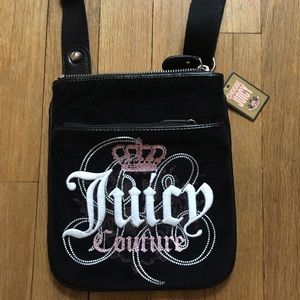 NTW Juicy Couture Velour Crossbody Bag